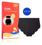 NIXI Body Coni Black 28 VPL-Free High Waist Leakproof Knickers