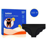 NIXI Body Sarah Black 14 VPL-Free Low Cut Knickers