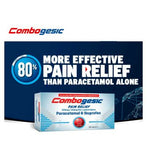 Combogesic Pain Relief 500mg/150mg Film-Coated Tablets - 16 Tablets
