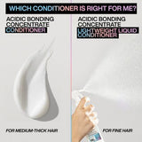 REDKEN Acidic Bonding Concentrate Lightweight Liquid Conditioner, Bond Repair for Fine Hair 190ml