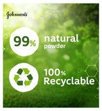 Johnson's Baby Natural Cornstarch Powder with Aloe & Vit E 200g