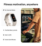 Fitbit Charge 6 Porcelain & Silver