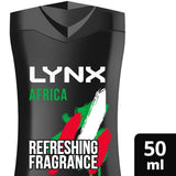 Lynx Africa Shower Gel 50ml