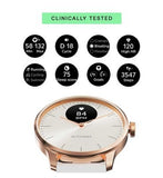Withings Scanwatch Light Rose Gold White