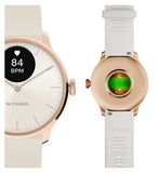 Withings Scanwatch Light Rose Gold White