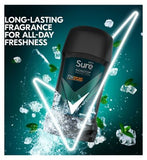 Sure Men Sensitive Nonstop Protection Antiperspirant Deodorant Stick 50ml