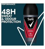 Sure Men Original Antiperspirant Roll On 50ml