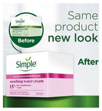 Simple Face Cream Soothing Water 50ml