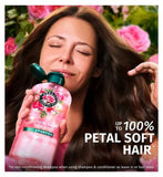 Herbal Essences Rose Scent Petal Soft Shampoo 350ml to Nourish Dry Hair, Silicone Free