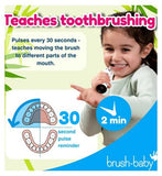 brush-baby WildOnes Panda Rechargeable Toothbrush & WildOnes Applemint Toothpaste