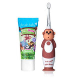 brush-baby WildOnes Monkey Rechargeable Toothbrush & WildOnes Applemint Toothpaste