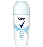 Sure Women Antiperspirant Roll On Cotton Dry 50 ml