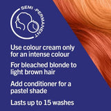 Schwarzkopf LIVE 085 Vibrant Orange Semi-permanent Hair Dye