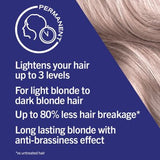 Schwarzkopf LIVE B15 Platinum Blonde Permanent Light Blonde Hair Dye