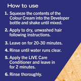 Schwarzkopf LIVE 077 Caramel Copper Permanent Copper Hair Dye