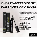 got2b glued for Brows & Edges Waterproof Eyebrow Gel 16ml