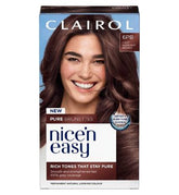 Clairol Nice'n Easy Crème Pure Brunettes Permanent Hair Dye - 6PB Light Hazelnut Brown