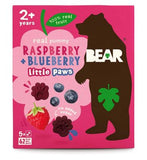 BEAR Paws Fruit Shapes Raspberry & Blueberry Multipack 5 x 20g