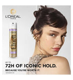 L'Oreal Paris Elnett hairspray, shine for dull hair - strong hold 75ml