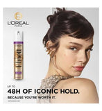 L'Oreal Paris Elnett hairspray, care for damaged hair with argan oil - strong hold 75ml