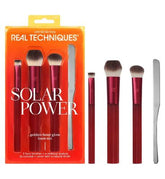 Real Techniques Solar Power Golden Hour Face Base Brush Set