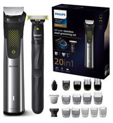 Philips Series 9000, 20-in-1 Ultimate Multi Groom, Beard Trimmer and Hair Clipper, with OneBlade, MG9555/15