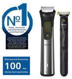 Philips Series 9000, 20-in-1 Ultimate Multi Groom, Beard Trimmer and Hair Clipper, with OneBlade, MG9555/15