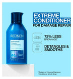 REDKEN Extreme Conditioner For Damaged Hair with Protein, Repairs Strength & Adds Flexibility 500ml