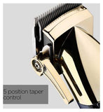 BaByliss Super-X Metal Series Cordless Hair Clipper - Gold/Navy
