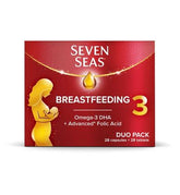 Seven Seas Breastfeeding, Postnatal Vitamins with Omega-3 DHA - Duo Pack - 28 Capsules + 28 Tablets