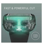 Panasonic 3 Blade Wet & Dry Electric Shaver with Ultra Linear Motor, ES-LT4B Series 700, Japanese Steel Blades, 2D Flexible Head