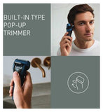 Panasonic 3 Blade Wet & Dry Electric Shaver with Ultra Linear Motor, ES-LT4B Series 700, Japanese Steel Blades, 2D Flexible Head