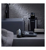 Panasonic 5-Blade Wet & Dry Electric Shaver With Responsive Beard Sensor, Charging Stand, ES-LV97 Series 800
