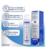 Optase Life Sensitive Eye Makeup Remover - Gentle Ionized Cleanser, A Step Up from Micellar Water - Preservative Free - 100ml