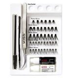 Kiss 3D DIY Extensions Lash Mapping Kit 41 Cluster Lashes