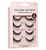 Kiss The New Natural Multipack Lashes 02