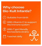 Bio-Kult Infantis Gut Supplement For Children & Infants From Birth, With Vitamin C - 16x1g Sachets