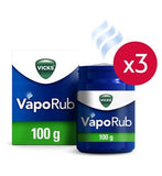 Vicks Vaporub 100g x 3 Bundle