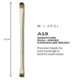 Morphe X Ariel A19 Dual-Ended Concealer Brush