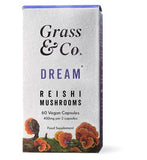 Grass & Co. DREAM Reishi Mushrooms with Magnesium + Sage, 60 Vegan Capsules
