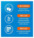 FyboCalm Diarrhoea Relief 60 Capsule Bundle