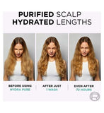 L’Oréal Paris Elvive Hydra Pure Scalp Serum, Shampoo & Conditioner Set for Oily Roots & Dehydrated Lengths