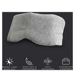 SnoozZy Cotton Eye Mask Light Grey