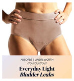 Jude Washable Absorbent Pants High Brief Beige