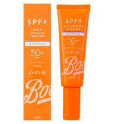 Boots SPF+ Mattifying Daily Suncare Face Fluid SPF50+ 50ml