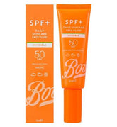Boots SPF+ Invisible Face Daily Suncare Face Fluid SPF50 50ml