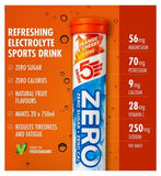 HIGH5 ZERO Orange & Cherry Electrolyte Hydration Tabs 20 tabs