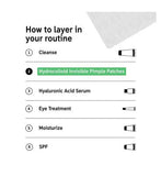 The INKEY List Hydrocolloid Invisible Pimple Patches 22 Patches