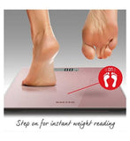 Salter Electric Scales Rose Gold