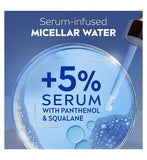 NIVEA Regenerating Micellar Water +5% Serum with Panthenol & Squalane for Tired & Sensitive Skin 400ml